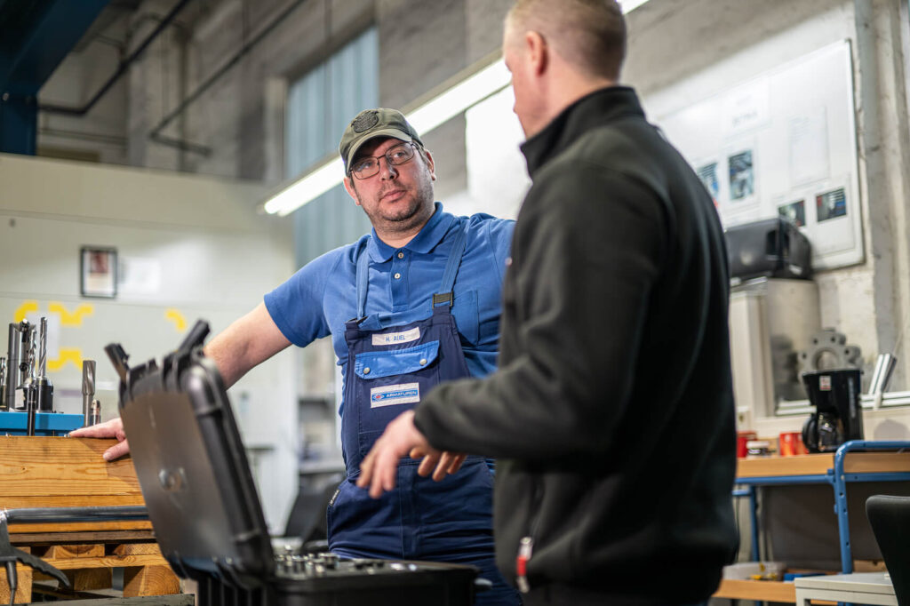 Persönliche Betreuung bei der Stuhlmann Zerspanungstechnik GmbH