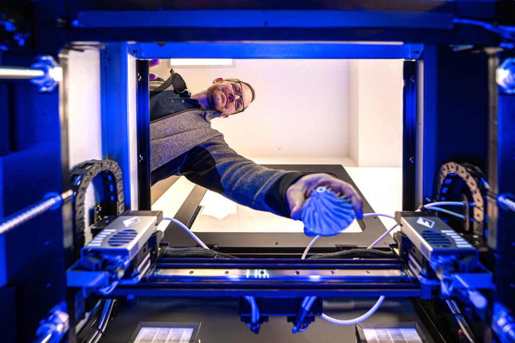 Service im 3D-Druck: Bei Stuhlmann fertigen wir Prototypen, Kleinserien und maßgeschneiderte Bauteile.