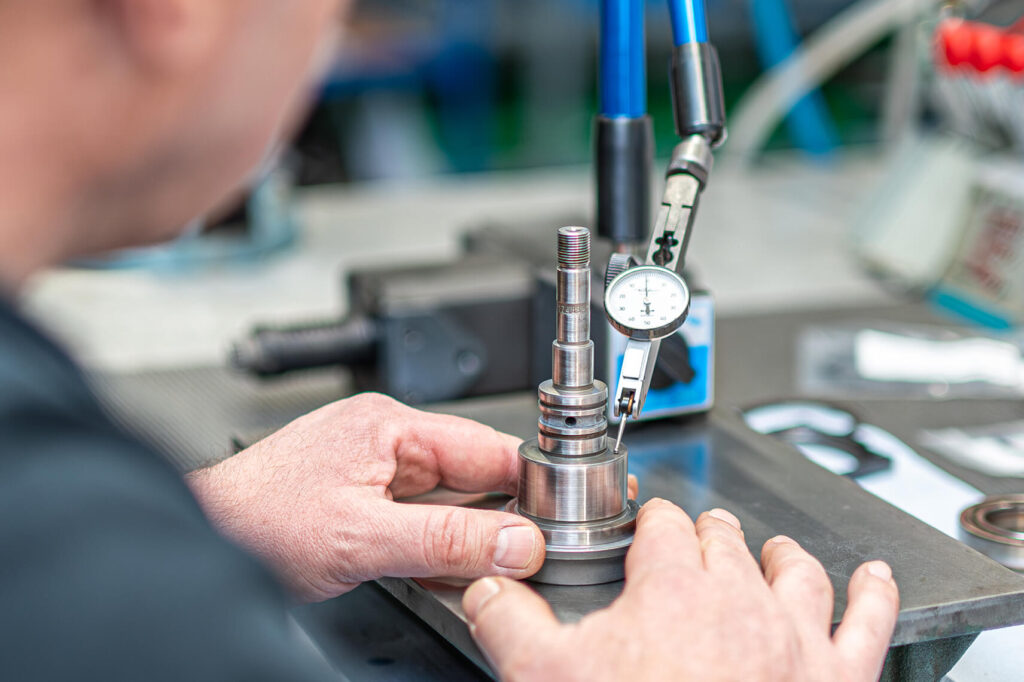 Einblick in den Reparaturservice für angetriebene Werkzeuge und Drucklufttechnik