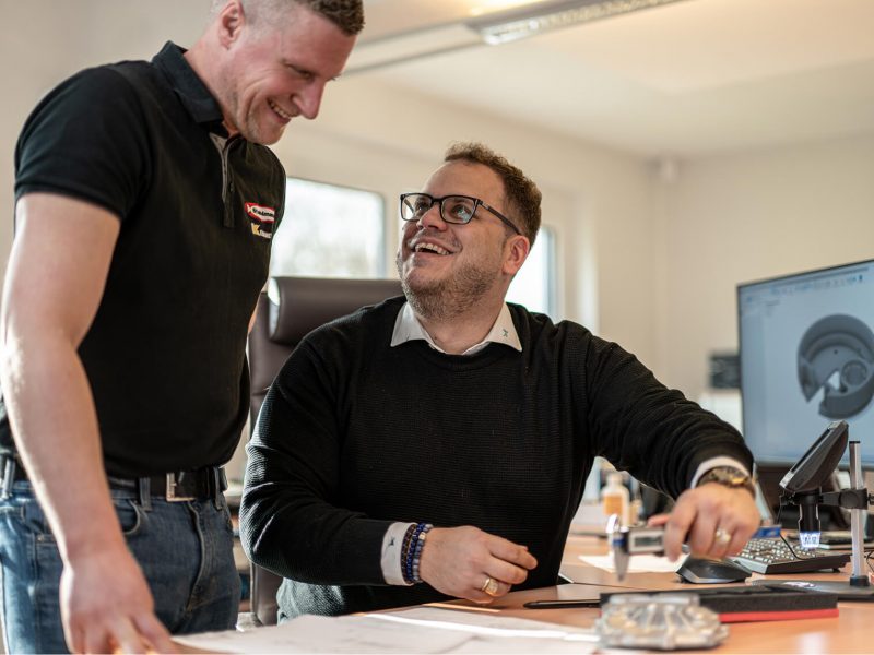 Stuhlmann Team im Gespräch