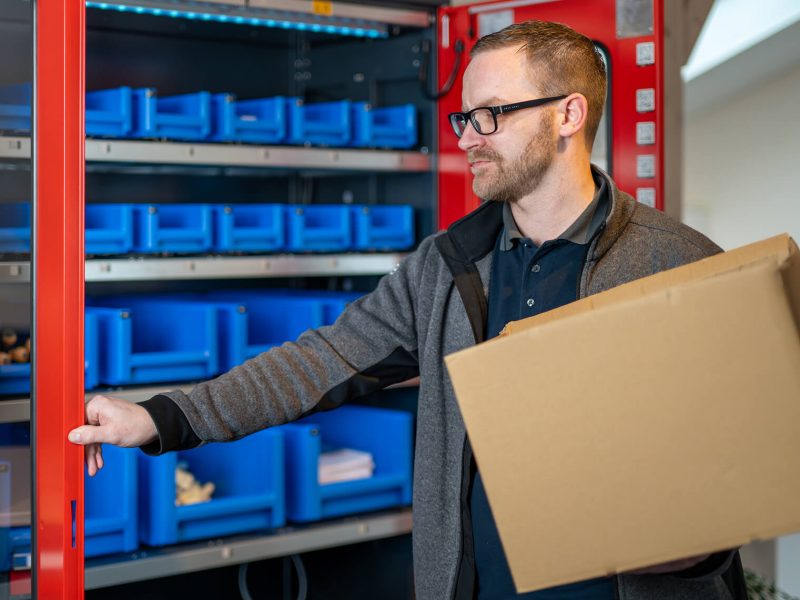 Einer der größten Vorteile eines modernen Toolmanagement-Systems liegt in der automatischen Bestandsüberwachung und Bestellung.